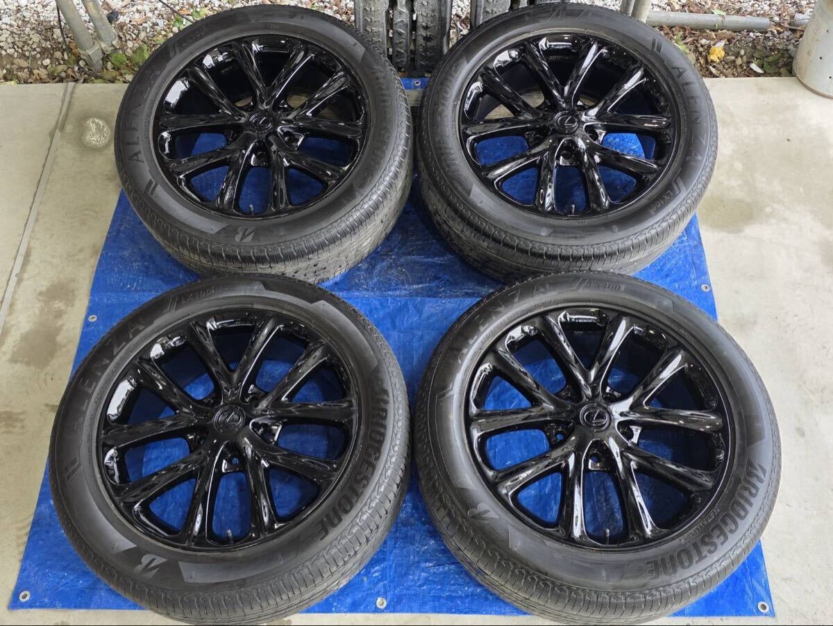 LX570 OPホイール　ALNZA 275/50/21 LX570 モデリスタ 純正OP 21インチ 275/50R21 PCD150 8.5J+54 極上バリ