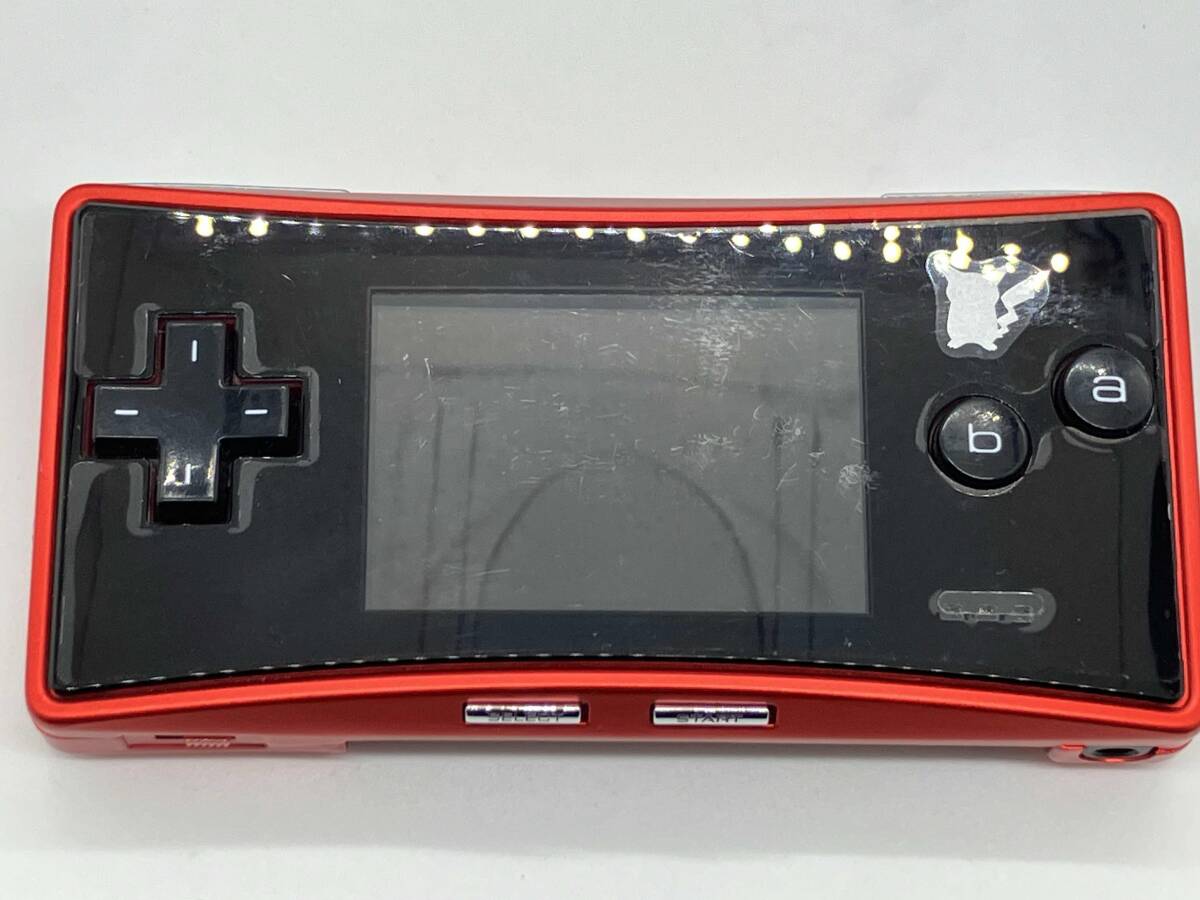 動作未確認 ゲームボーイミクロ ポケモンバージョン(ポケモンセンター