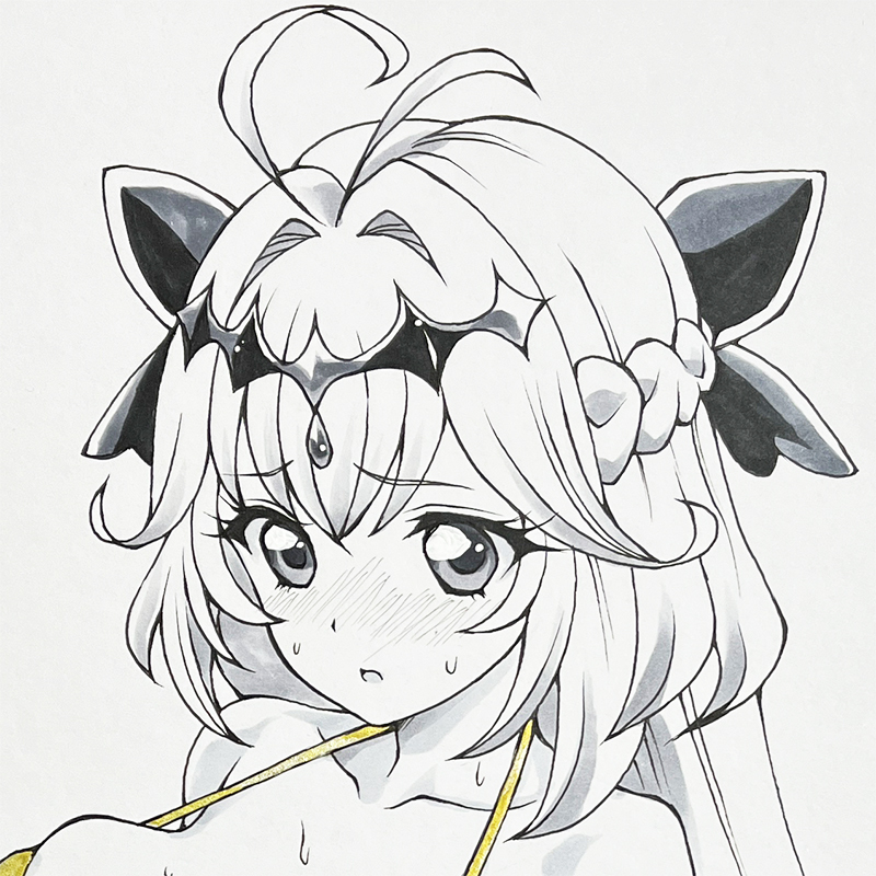 タ*ク様 名探偵プリキュア キュアアルカナ・クッパ姫 Bowsette 手描きイ 同人 手描きイラスト 名探偵プリキュア！ キュアアルカナ・シャドウ 金