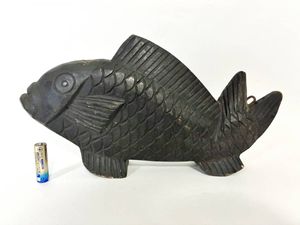 囲炉裏 自在鉤 魚の値段と価格推移は？｜10件の売買データから囲炉裏