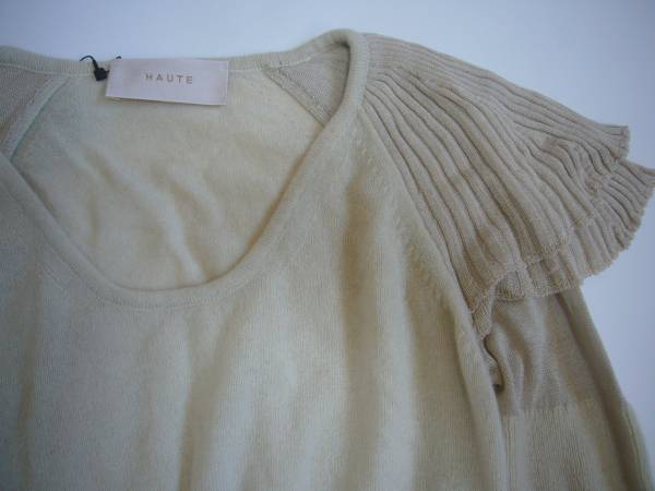 オート HAUTE ☆カシミヤ100%ニット エストネーション購入 8万