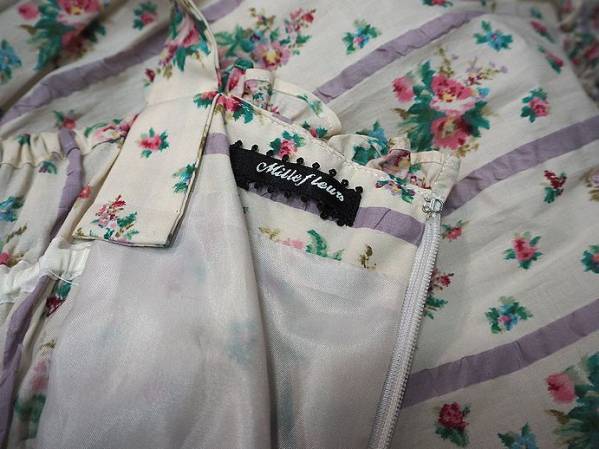 Millefleurs ブーケ柄リボンJSK ワンピース ミルフルール イノセントワールド