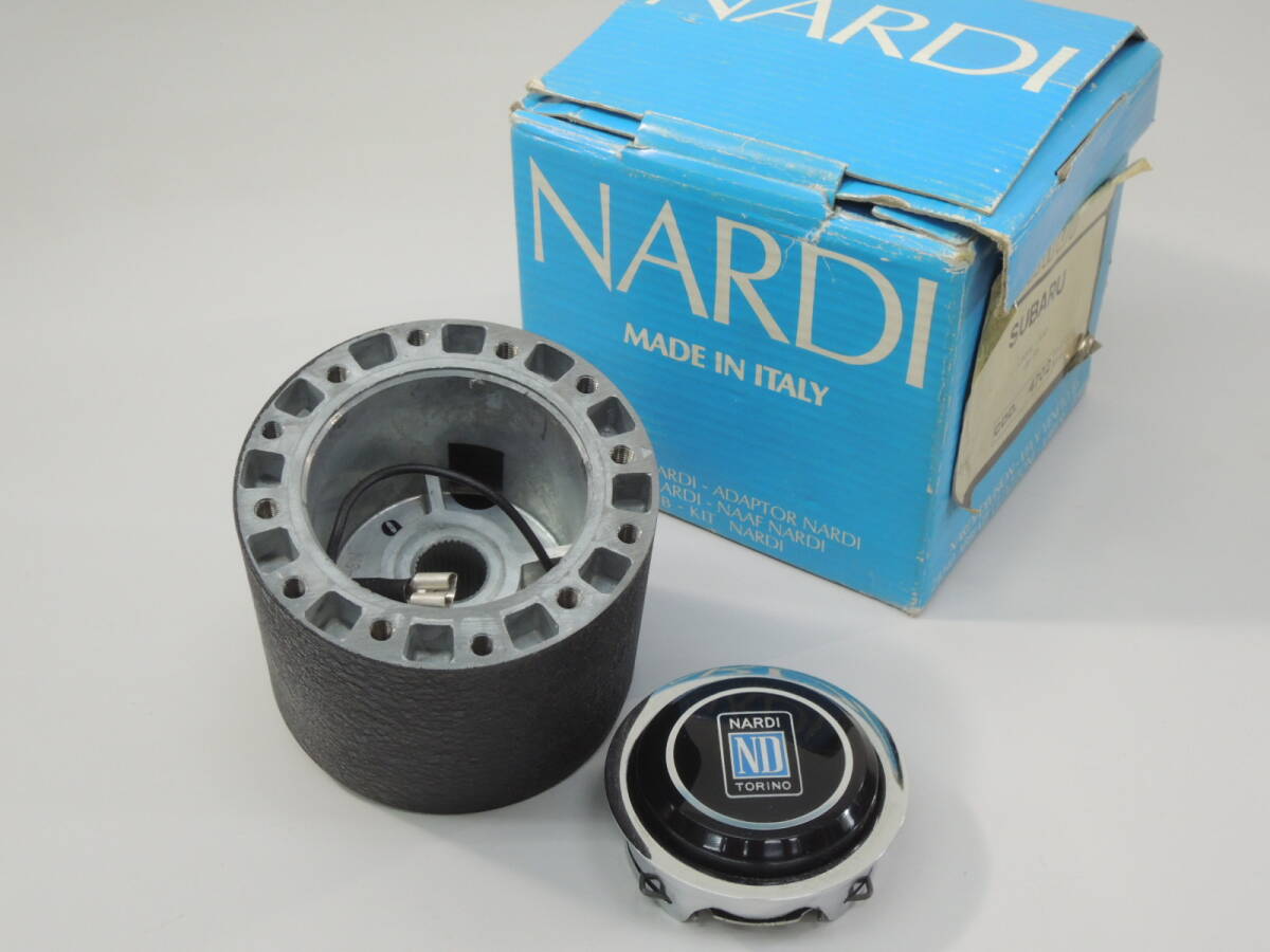 NARDI クラシックウッドステアリング ホーンボタン ハンドルボス NS-1