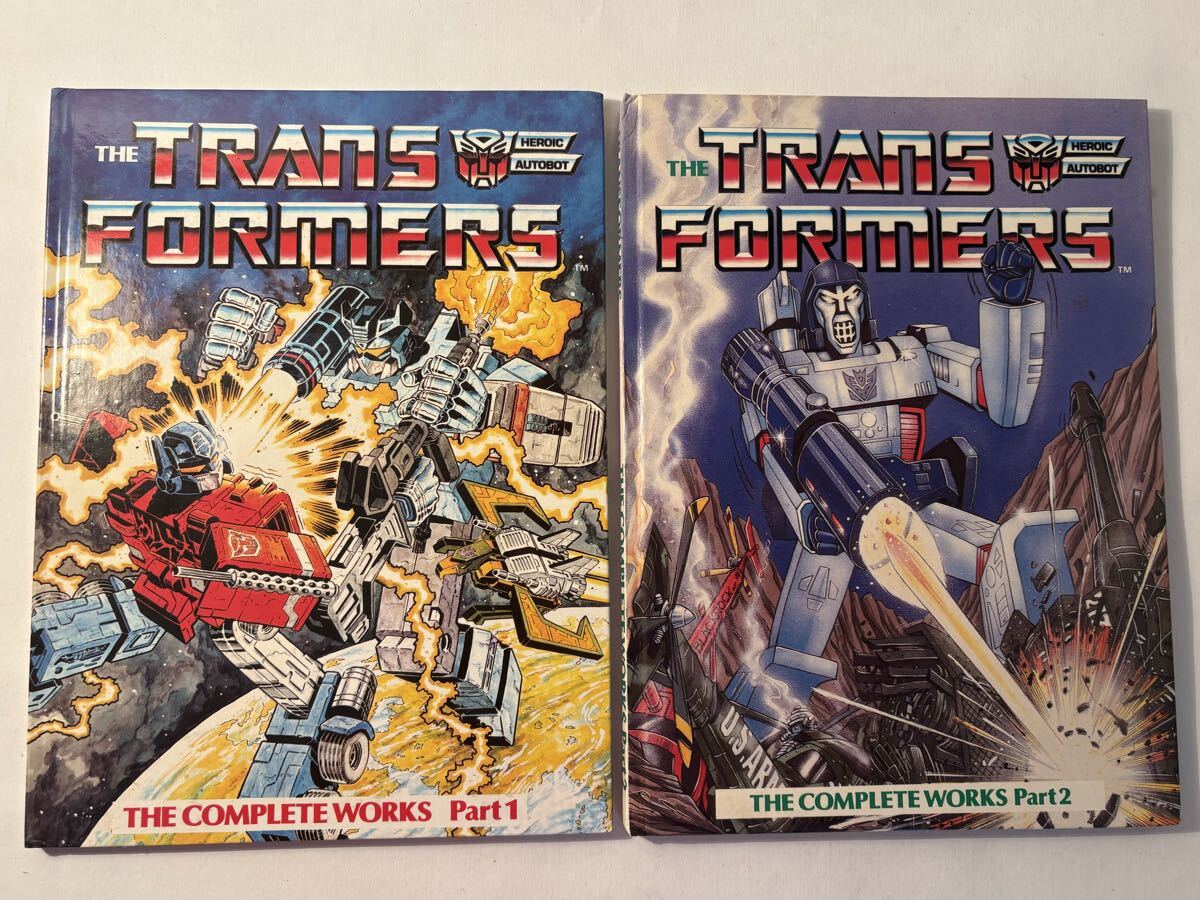 トランスフォーマー Transformers 80s洋書 2冊 アメコミ 当時物 The
