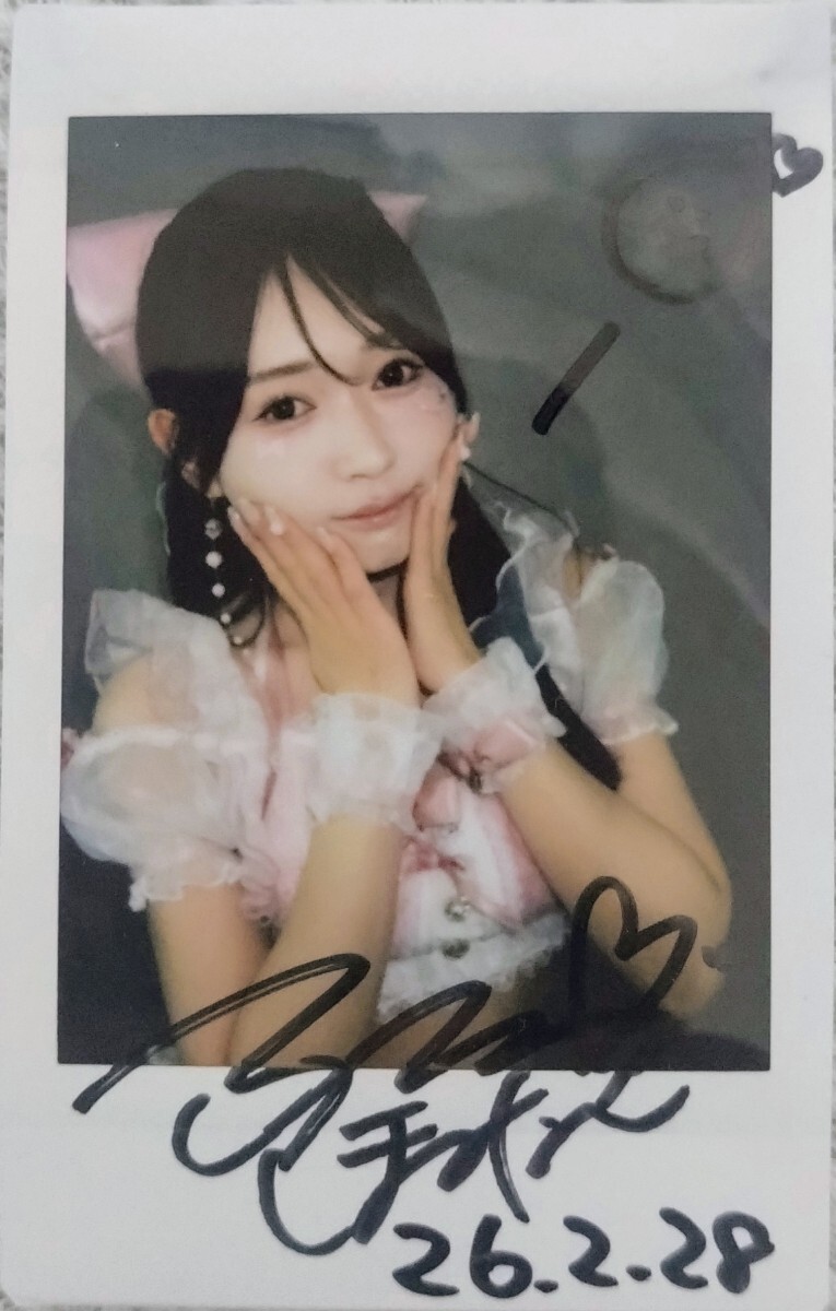 古乃ほの 直筆サイン入りワイドチェキ✨　新品未使用　イベント限定品✨ アイデアポケット専属女優 古乃ほの（古川ほのか） サイン入りチェキ