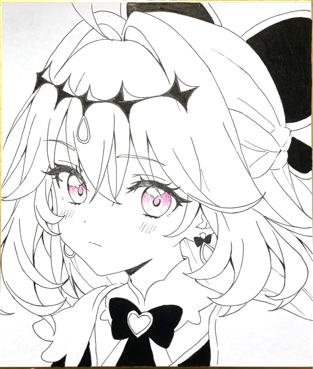手書きイラスト ファンアート 名探偵プリキュア キュアアルカナ