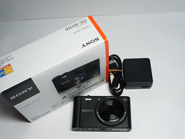 ●安心保証●新品同様●DSC-WX350 ブラック●