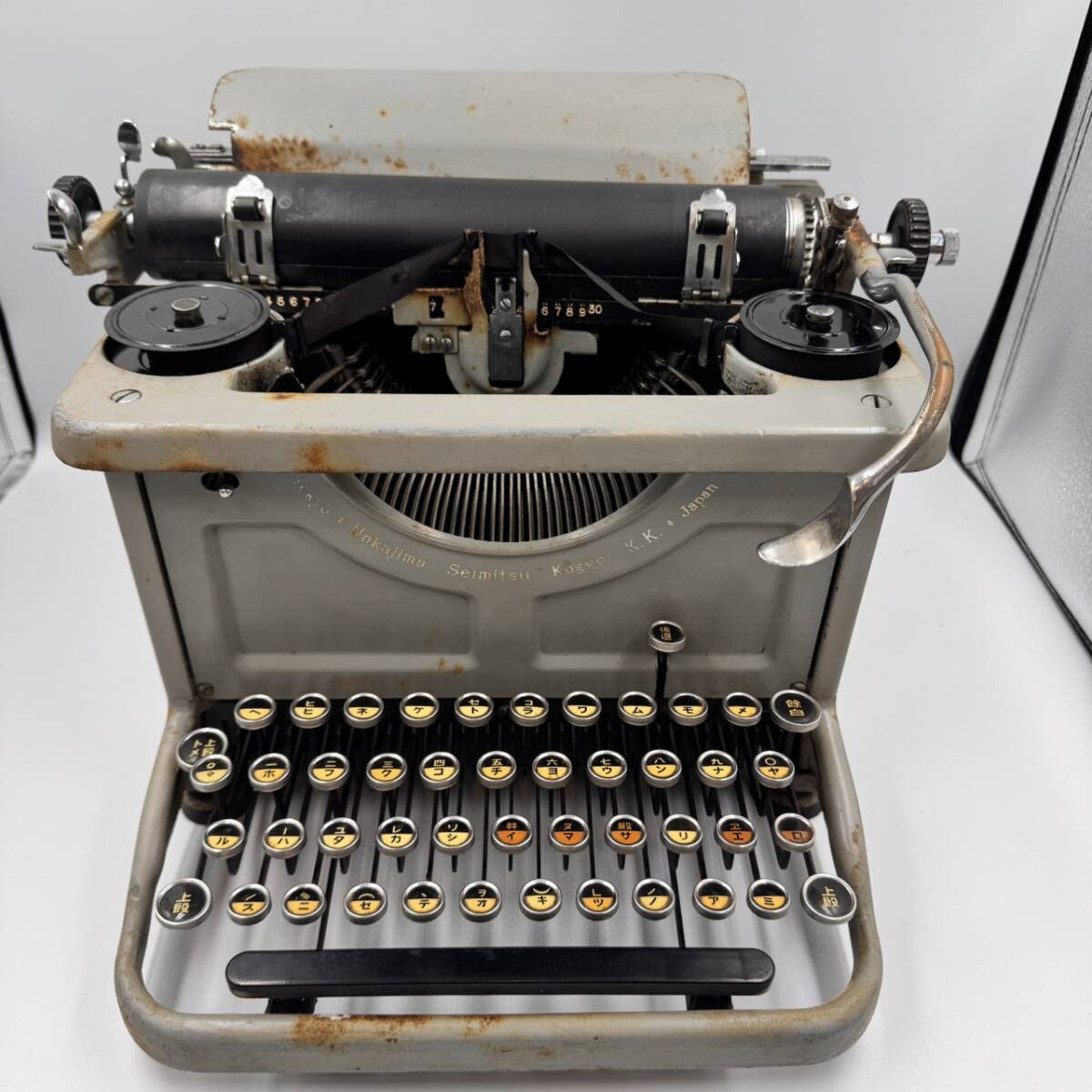 昭和レトロ 東芝 和文タイプライター BW-1112 和文タイプライター 東芝