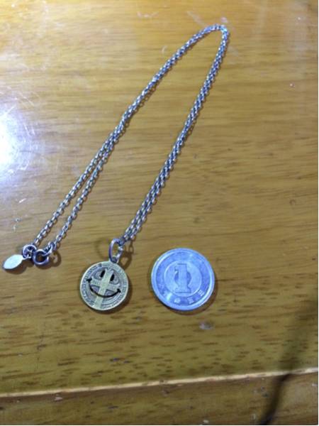 アンプジャパン スマイルコインネックレス