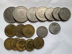ドイツ 50ペニヒ マルク まとめ売り 420 ドイツ 50ペニヒ マルク