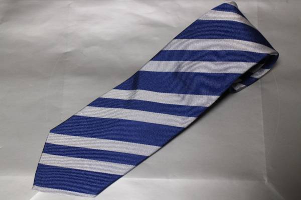 ホリディ＆ブラウン＊アローズ新品ネクタイ超美麗ブルーシルバー