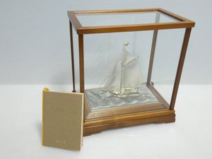 銀製ヨット置物の値段と価格推移は？｜21件の売買データから銀製ヨット