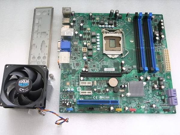 MSI MS-7616 ★ LGA1156/H55/DDR3/MicroATX ONKYO ozzio
