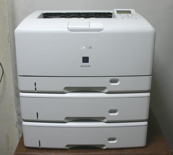 p563☆CANON/A3レーザープリンター/両面/2段付☆LBP8630（G)