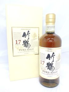 竹鶴 17年(箱あり)の平均価格は34,629円｜ウイスキーの価格相場・買取価格