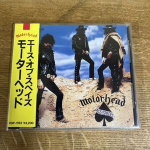 489位 CD Motorhead モーターヘッド エース・オブ・スペーズ Ace Of Spades VDP-1152 帯付　198