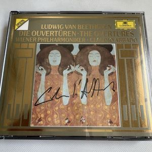 298位 【美品】ジャケット、ブックレット直筆サイン入りＣＤ●クラウディオ・アバド＆ウィーン