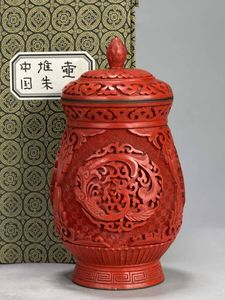 中国美術 花瓶 壷 彫漆 中国伝統工芸 アンティーク 骨董品 楽天市場