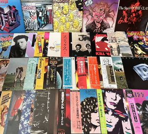 220位 レコードまとめて大量セット THE CLASH / MOTT THE HOOPLE / KISS（帯OBI付き）ダイナソ