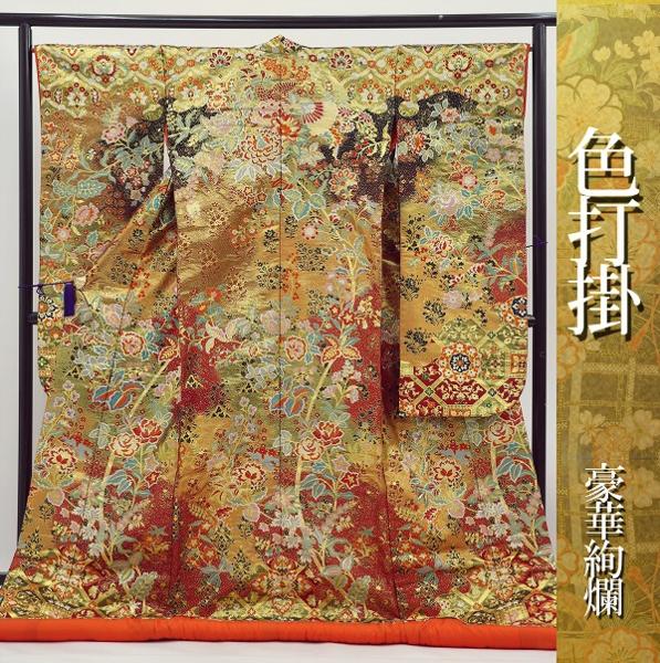 cherry★色打掛 豪華絢爛【和装 花嫁 花魁 衣装】h8246qi