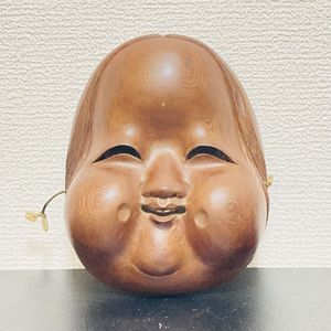 レトロ　アンティーク　萬古焼　首振り　お多福　お福さん　置物　骨董　縁起物 お福さんの値段と価格推移は？｜16件の売買データからお福さんの価値が