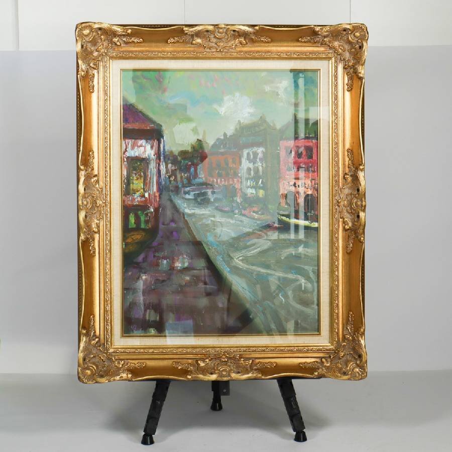 藤田謹三の油絵　トレド　３号 藤田謹三の値段と価格推移は？｜1件の売買データから藤田謹三の価値が