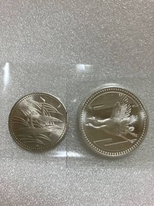 皇太子殿下御成婚 純銀(セット)の中古価格は34,330円｜記念硬貨の新品