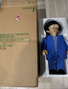16位 ベアブリック Can't Buy Me Love Ringo Starr Medicom Toy Kubrick The Beatles 等身大