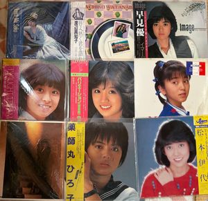 昭和アイドルLPレコードの値段と価格推移は？｜9件の売買データから