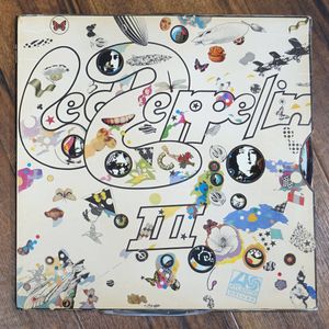 492位 UK Original 初回 ATLANTIC 2401002 1st Peter Grantラベル LED ZEPPELIN III 最初のMAT: