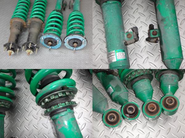 TEIN テイン JZS161 JZS160 16 アリスト TYPE ＨＡ DAMPER ネジ式 車高調 サス ショック 1台分 減衰調整 棚B-2-2 車高調 JZS161 JZS160 JZX110 | 中古