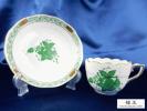 HEREND　アポニーグリーン　カップ＆ソーサー　O33