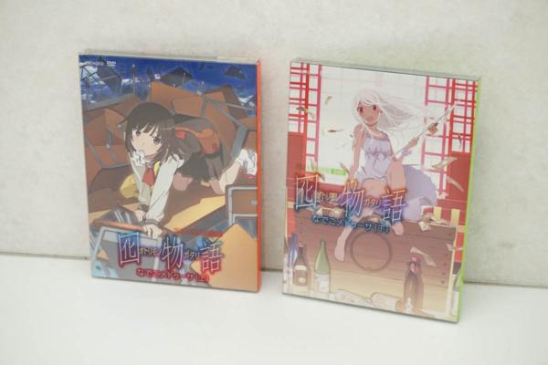 DVD 囮物語 なでこメドゥーサ 上下巻セット 物語シリーズ