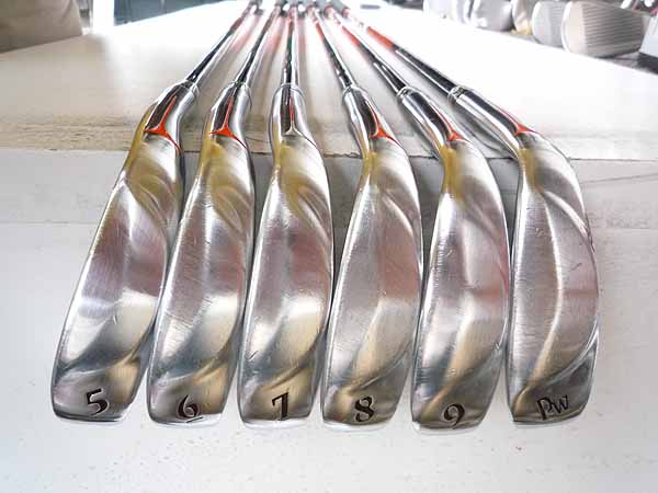ルーツ AerMet X アーメットX クロムオレンジ 6本 R Roots Golf