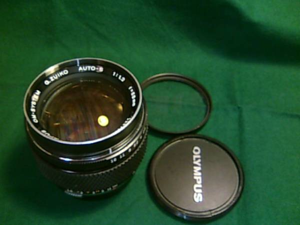 OLYMPUS OM SYSTEM G-ZUIKO AUTO-S 1:1.2 f=55mm　美品