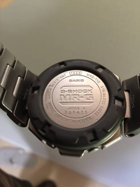 カシオ G-SHOCK MR-G-110 中古 1円から売り切り Yahoo!オークション
