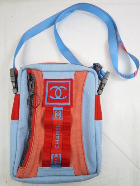 E12759■IY■1円～本物シャネル■SPORT■2Wayポシェット■美品