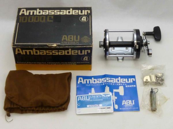 →◇ ABU 両軸リール アンバサダー 10000C 箱説付 アブガルシア