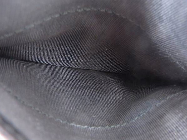 1円 美品 プラダ レザー マチなし カードケース ブラック BR250