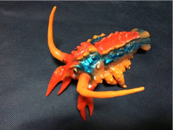 マルサン 電撃怪獣大作戦 エビラ エビラ ソフビ マルサン 電撃怪獣大作戦 美品 ゴジラ マルサンのソフビ