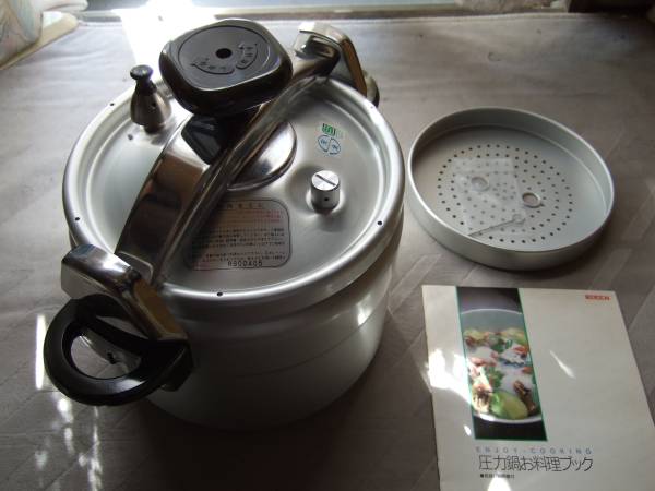 未使用　 中古　リケン圧力鍋　６リットル　R60