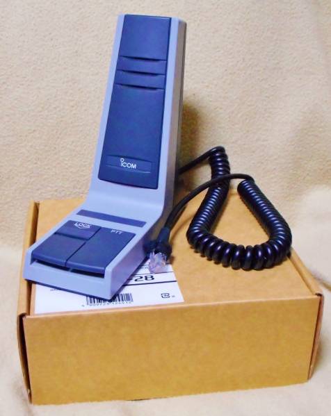 アイコム 純正 スタンドマイクロホン SM-28 箱付 美品 固定 ICOM
