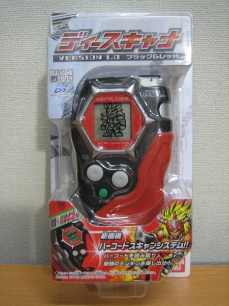 ☆ディースキャナ　ＶＥＲＳＩＯＮ１．０　ブラック＆レッド☆