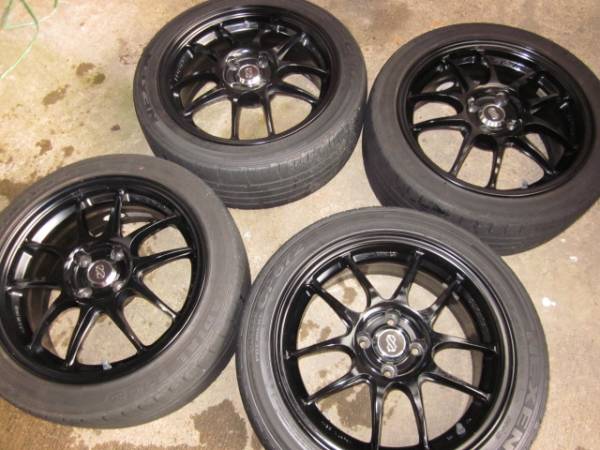 ENKEI PF01 16インチ　4穴 7J +43 PCD100 4本　エンケイ MR-S