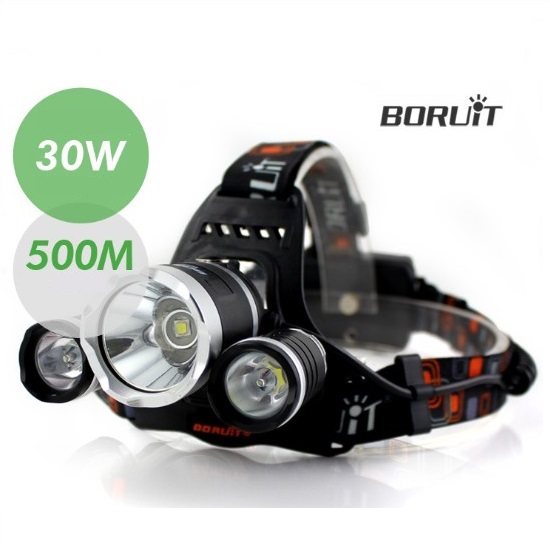 6000LM RJ-5001 CREE XM-L T6CREE社LEDヘッドライト+充電池２本