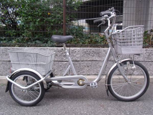 ◆中古自転車A1/格安◆3輪車/大人◆20×16インチ◆スイング付◆