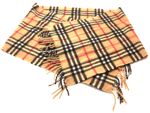 Burberry's バーバリー 英国製 カシミヤ100％マフラー ✨美品 カシミア