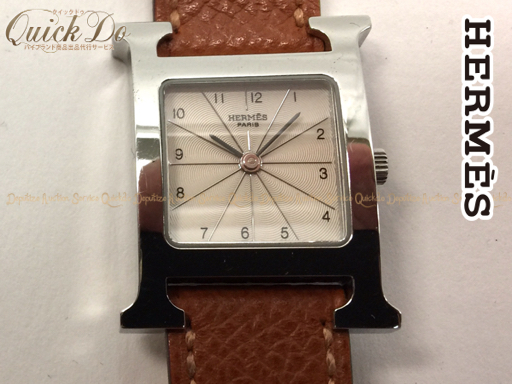 1円 エルメス 腕時計 レディース クォーツ □J刻印 HH1.210