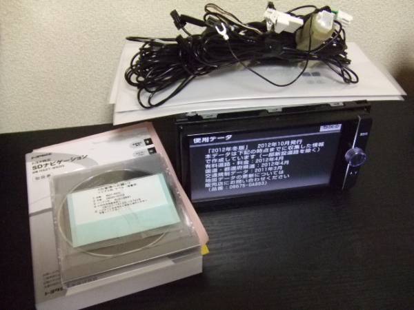 TOYOTA NSZT-W62G SD地図 地デジ 中古品送料込 TOYOTA NSZT-W62G