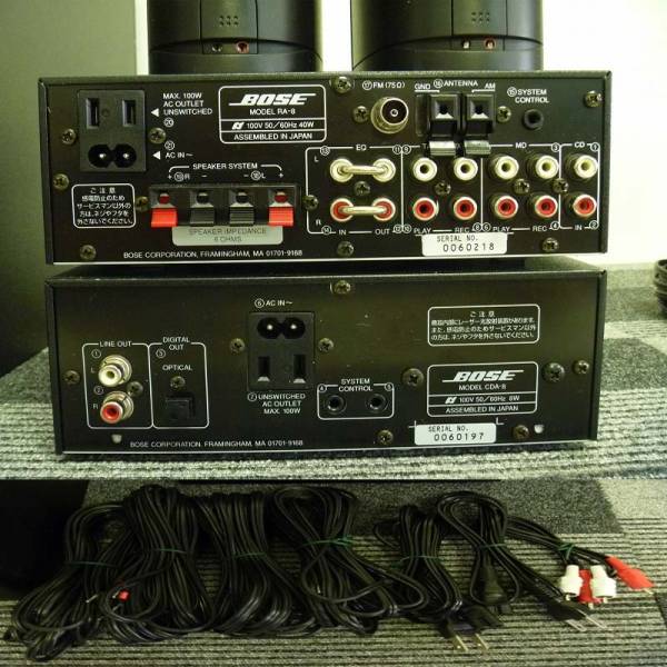 中古 BOSE RA-8/CDA-8 CDプレーヤ アンプ スピーカーセット BOSE
